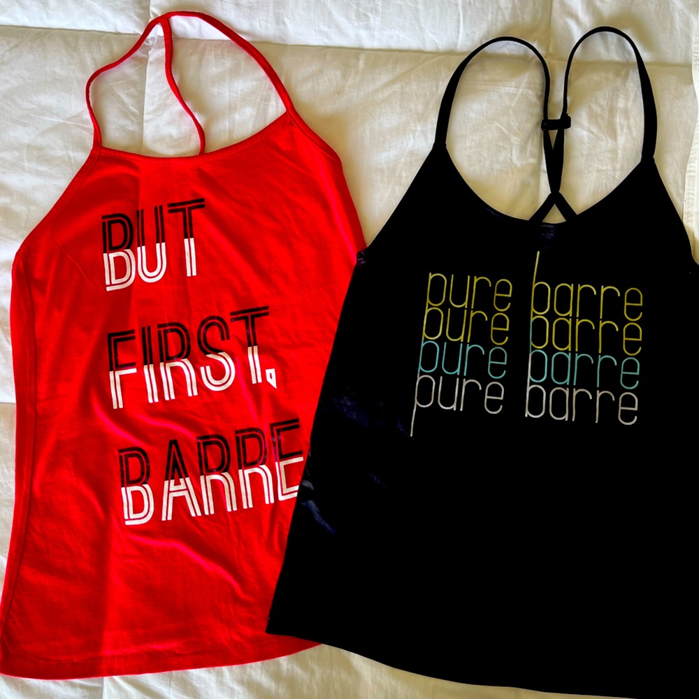 2 Pure Barre Tanks-NWOT